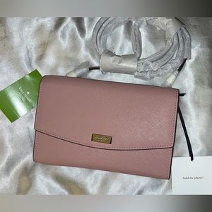 Never used pink Kate Spade crossbody purse